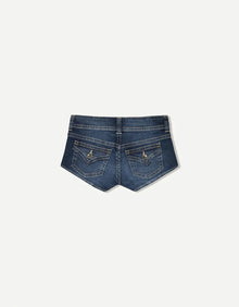 DENIM MINI SHORT