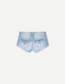 DENIM MINI SHORT