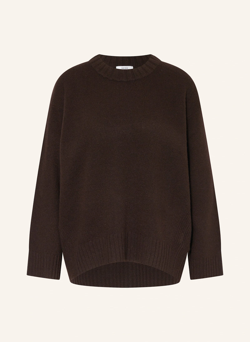 Chocolate Brown Knit Jumper