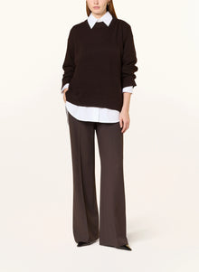 Chocolate Brown Knit Jumper