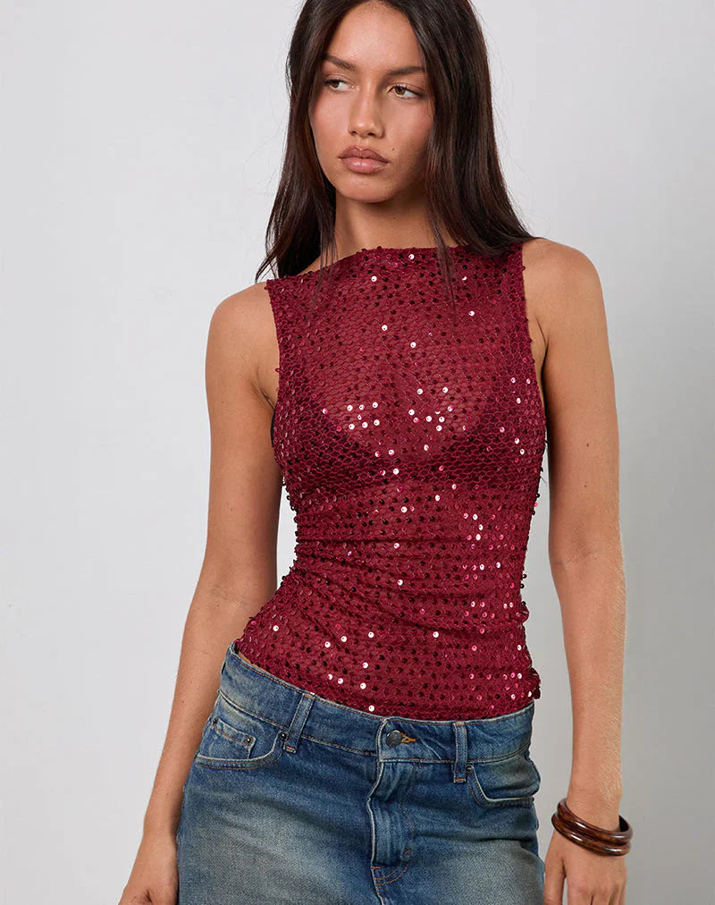 MOONLIT MIRAGE TOP