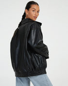 Oversised Laether Jacket