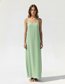 Open Backless Slip Dress