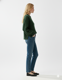 Oversized Split Sweater – Long Sleeve