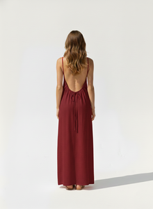 Open Backless Slip Dress