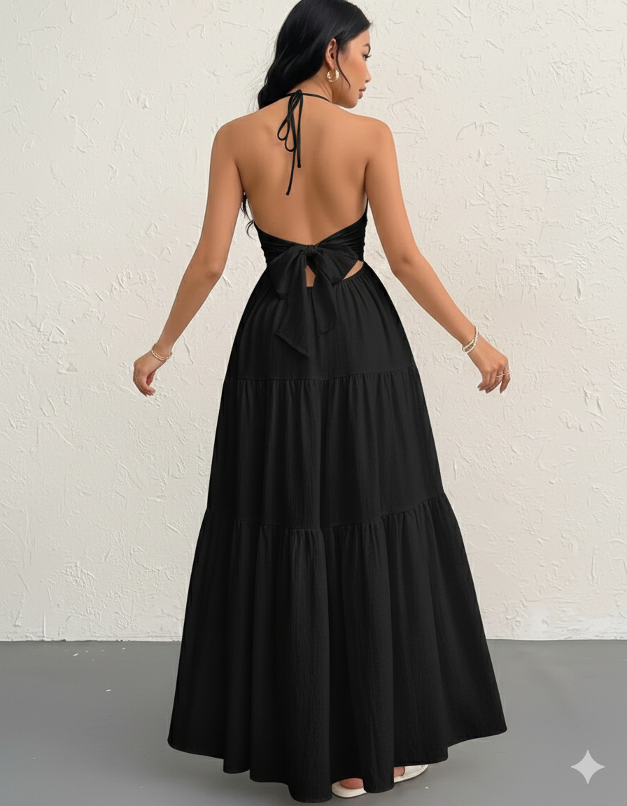 Chic Tiered Maxi Dress
