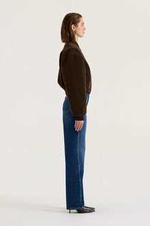 SUEDE BOMBER JACKET