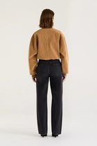SUEDE BOMBER JACKET