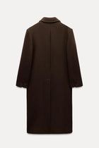 BROWN BLAZER COAT