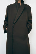 BROWN BLAZER COAT