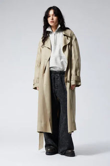 AMARI - Beige Trench Coat