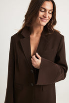 Oversized Brown Blazer