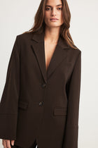 Oversized Brown Blazer