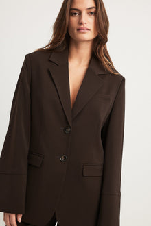 Oversized Brown Blazer