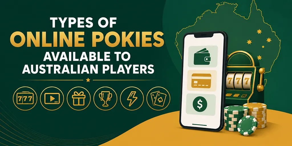 Types Of Online Pokies Available To Australian Players